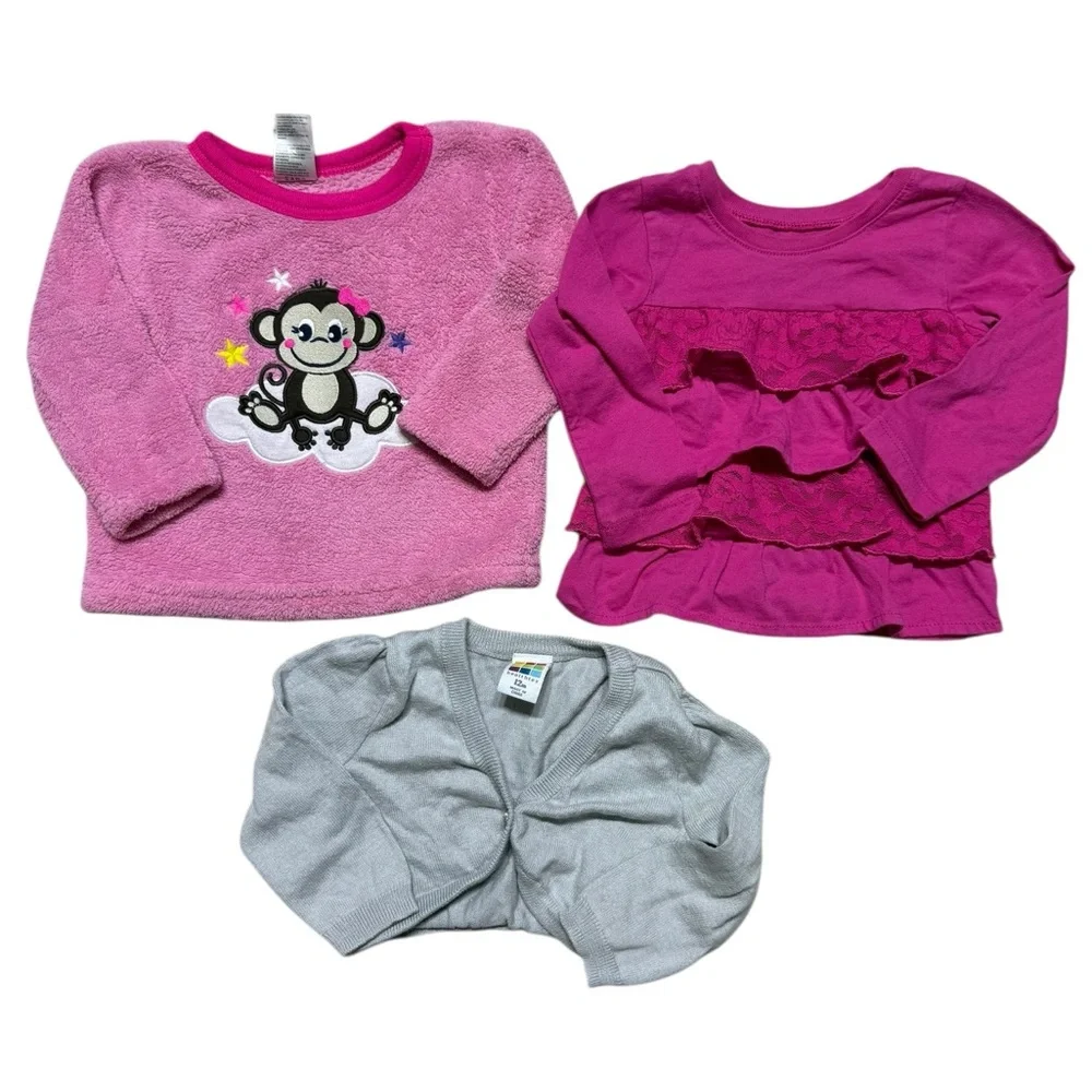 baby Girl Sweater Bundle | 12M | Various Brands